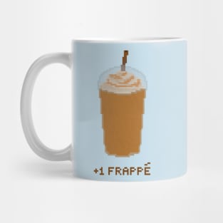 +1 Frappe coffee pixel art Mug